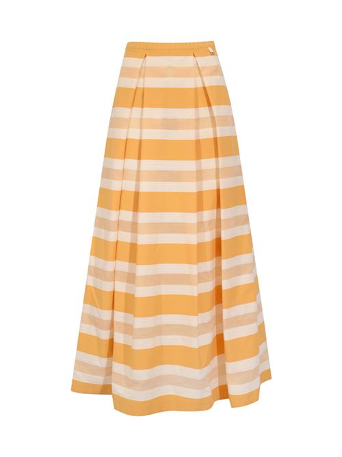 Gonna in misto conte con maxi righe Herno | GN000111D 132873411